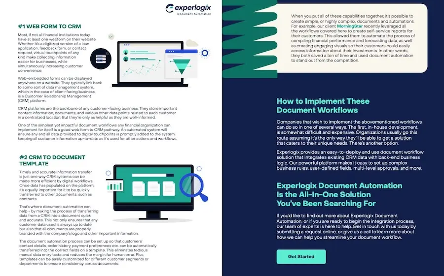 5 Critical Document Workflows for the Financial Sector