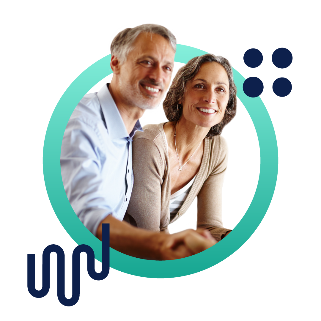 Green squiggle pattern