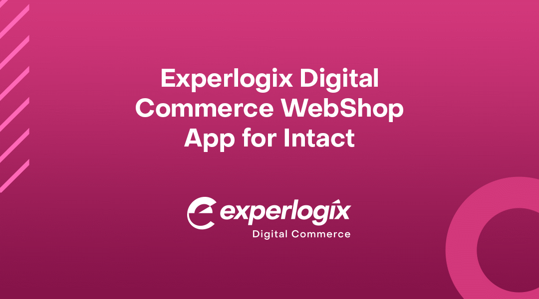 Experlogix Digital Commerce WebShop for Intact