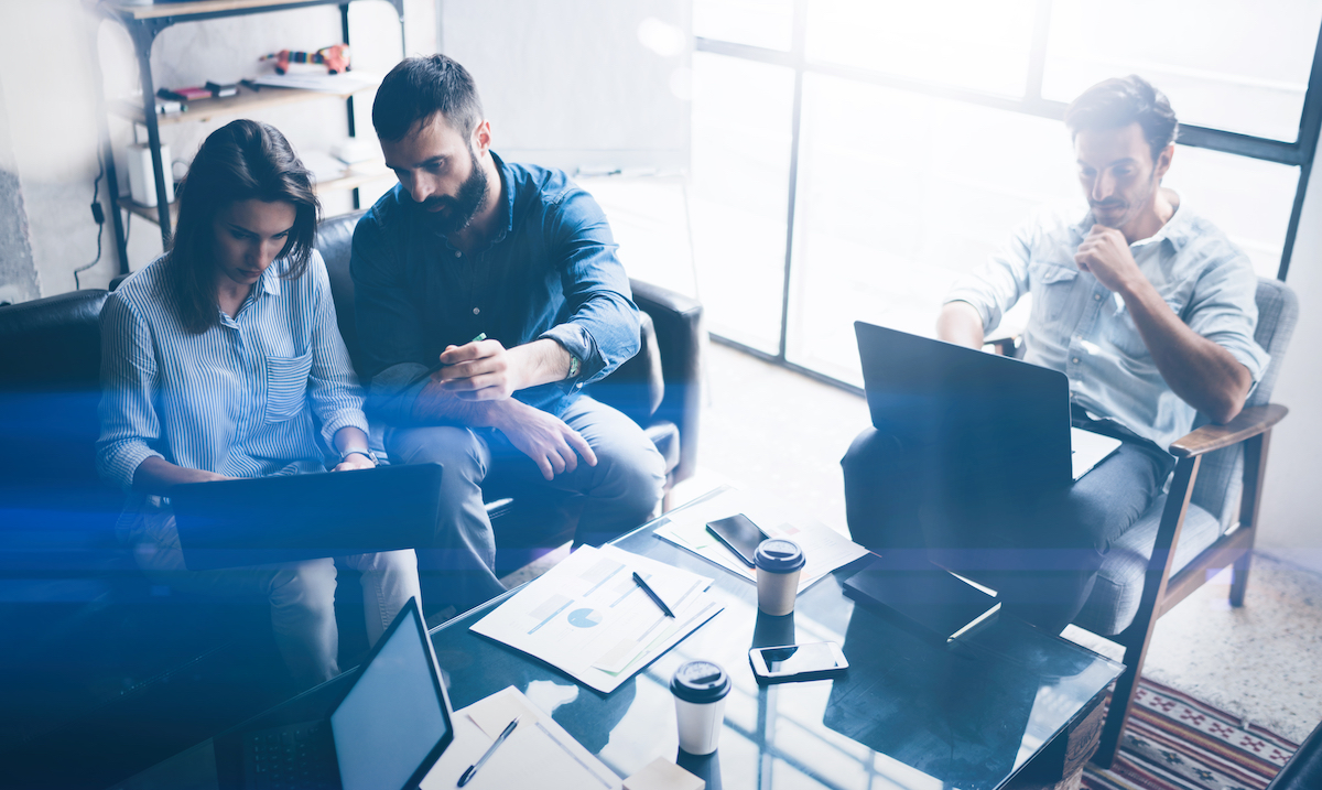 Teamwork,Process.young,Coworkers,Work,With,New,Startup,Project,In,Office.modern