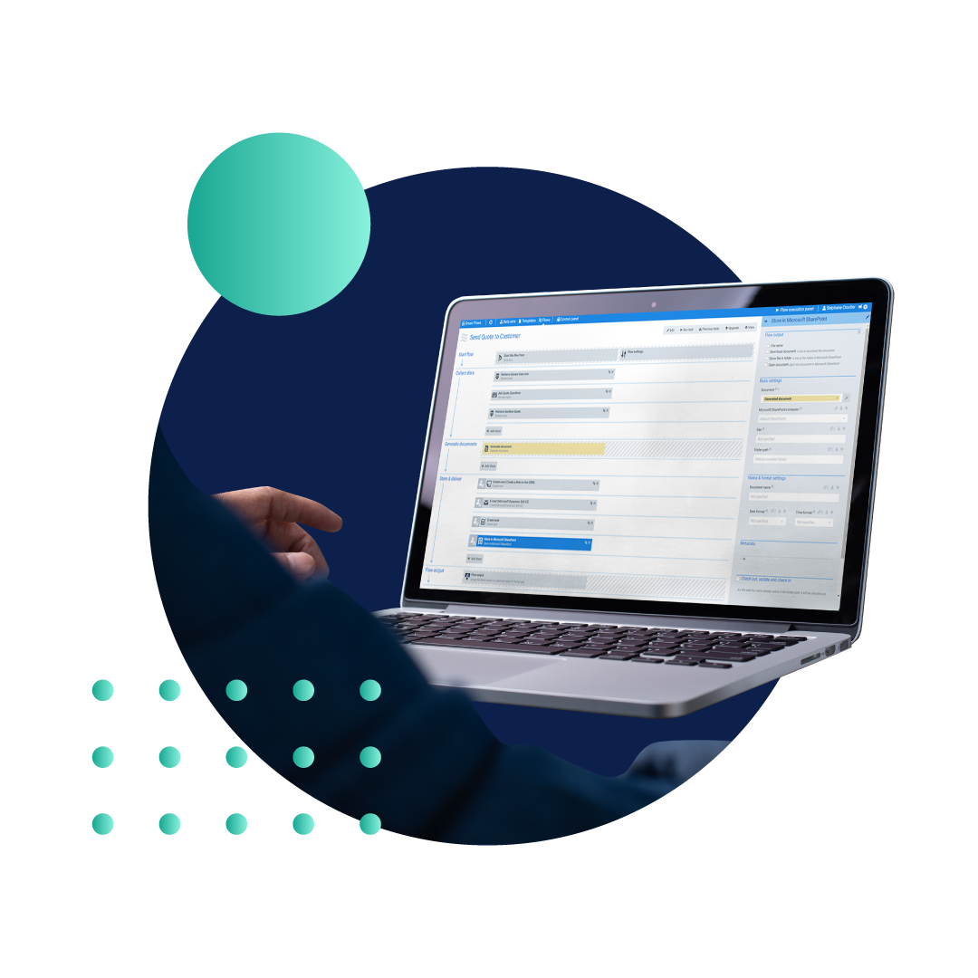 A screenshot of the Experlogix Configure, Price, Quote product, showing it's integration with Microsoft Dynamics 365.