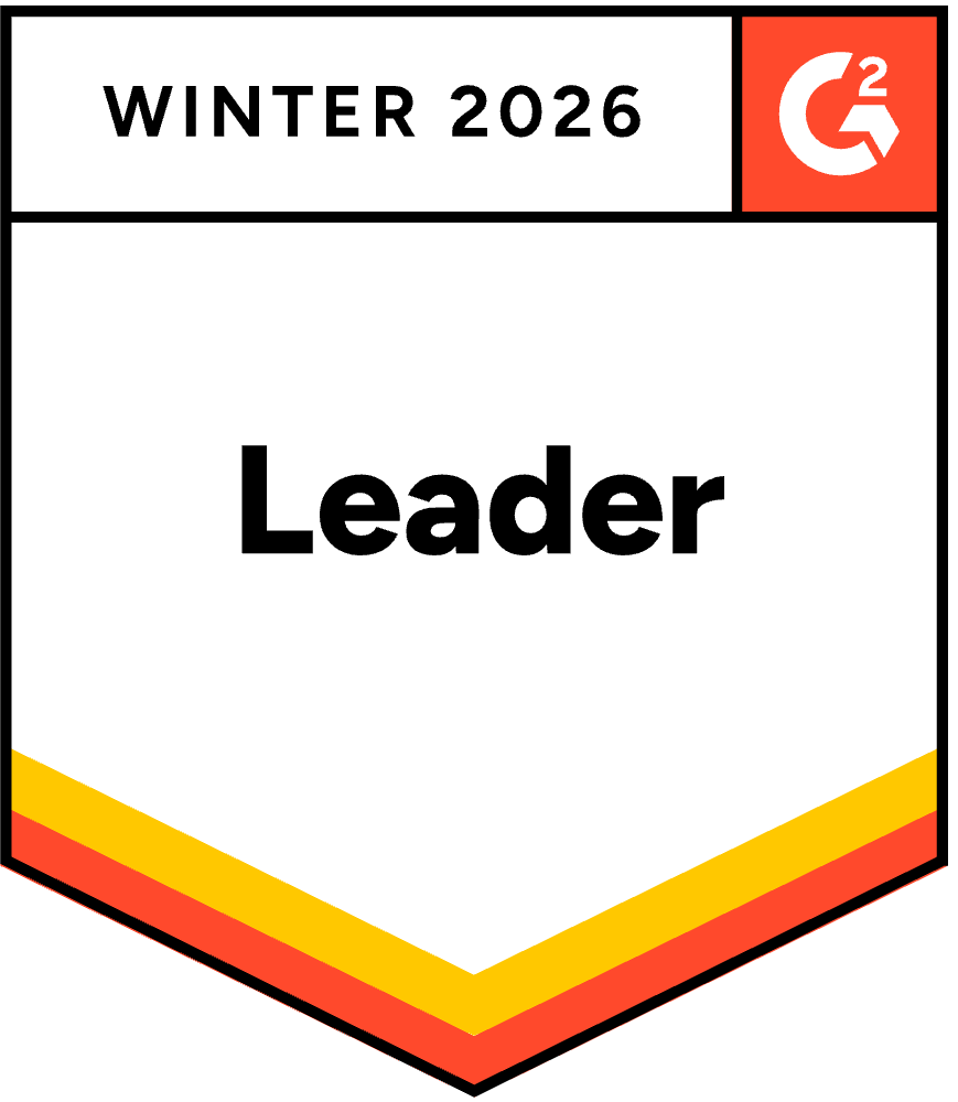 G2 Badge Winter 2026 - Leader