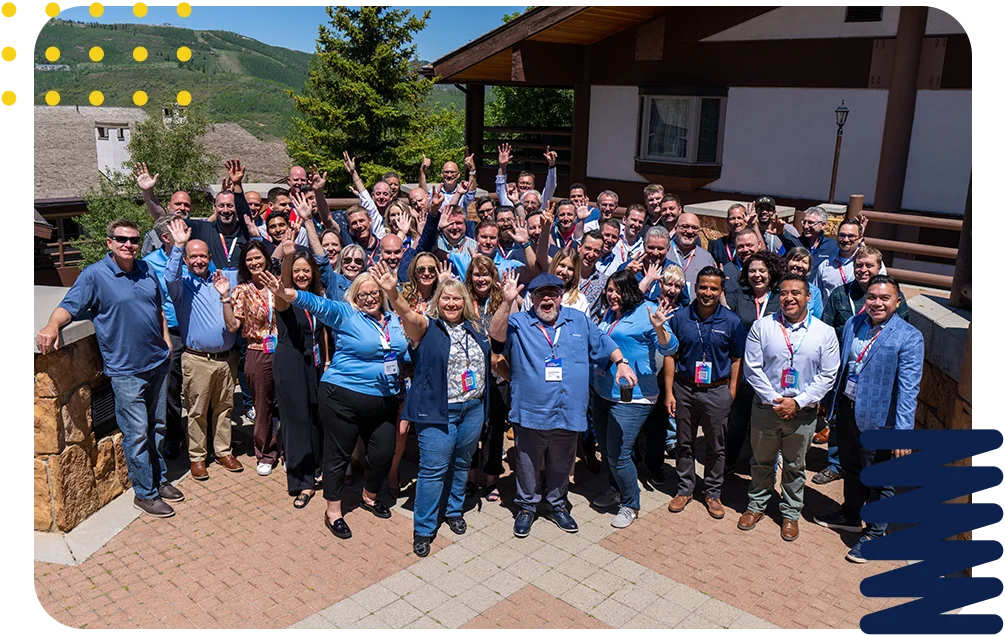 Experlogix team at the Elevate Customer Conference.