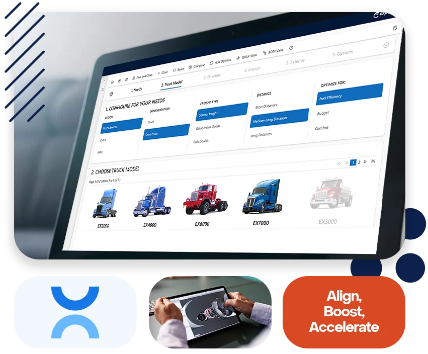 An office with cool lighting and business coworkers sitting at a table in a meeting.